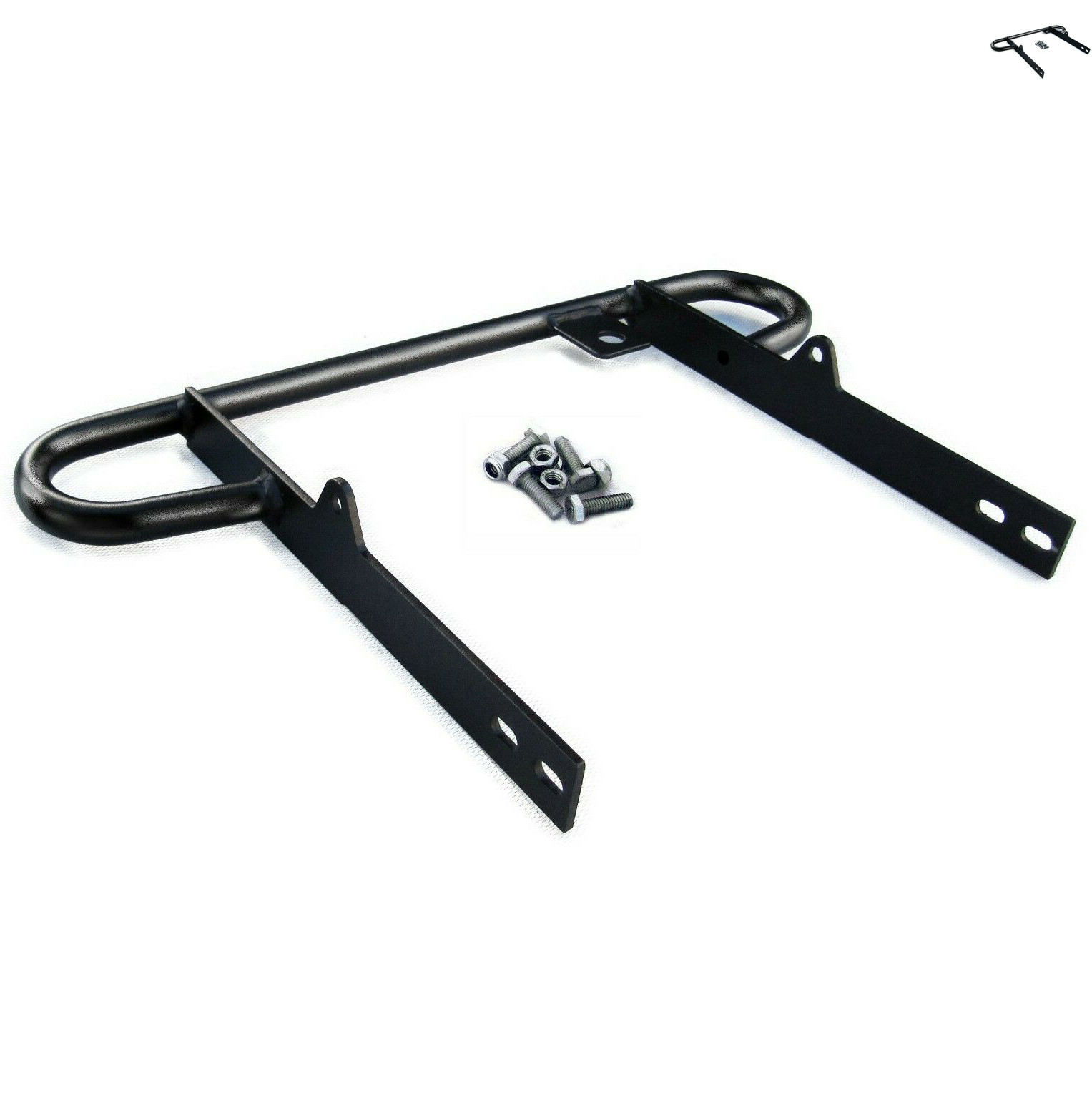 Rear Wide Grab Bar Bracket Bumper For 2006-2019 Honda TRX250EX TRX250X ATV Black