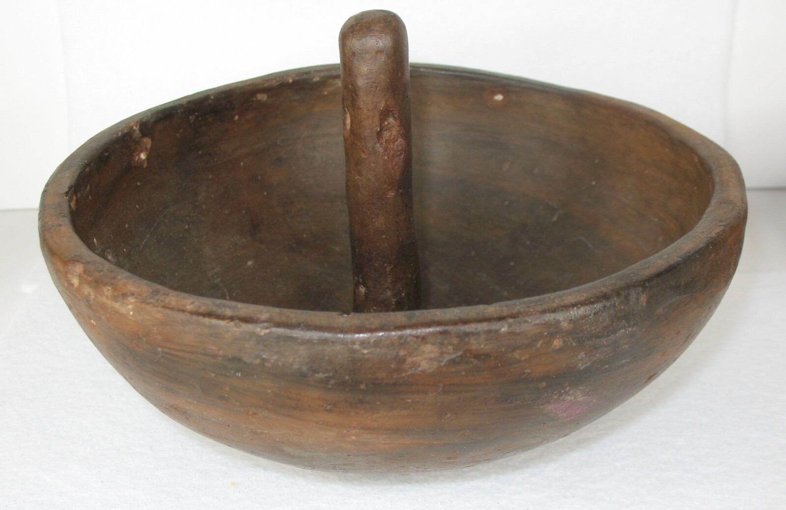 Pre Columbian Pottery Censer Incense Burner Bowl Vtg Antique Indian Culture