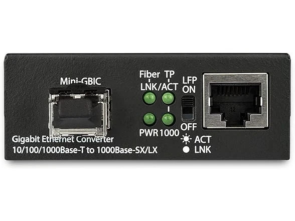 Startech Convertisseur De Media Gbe Fibre optique 850nm mm lc