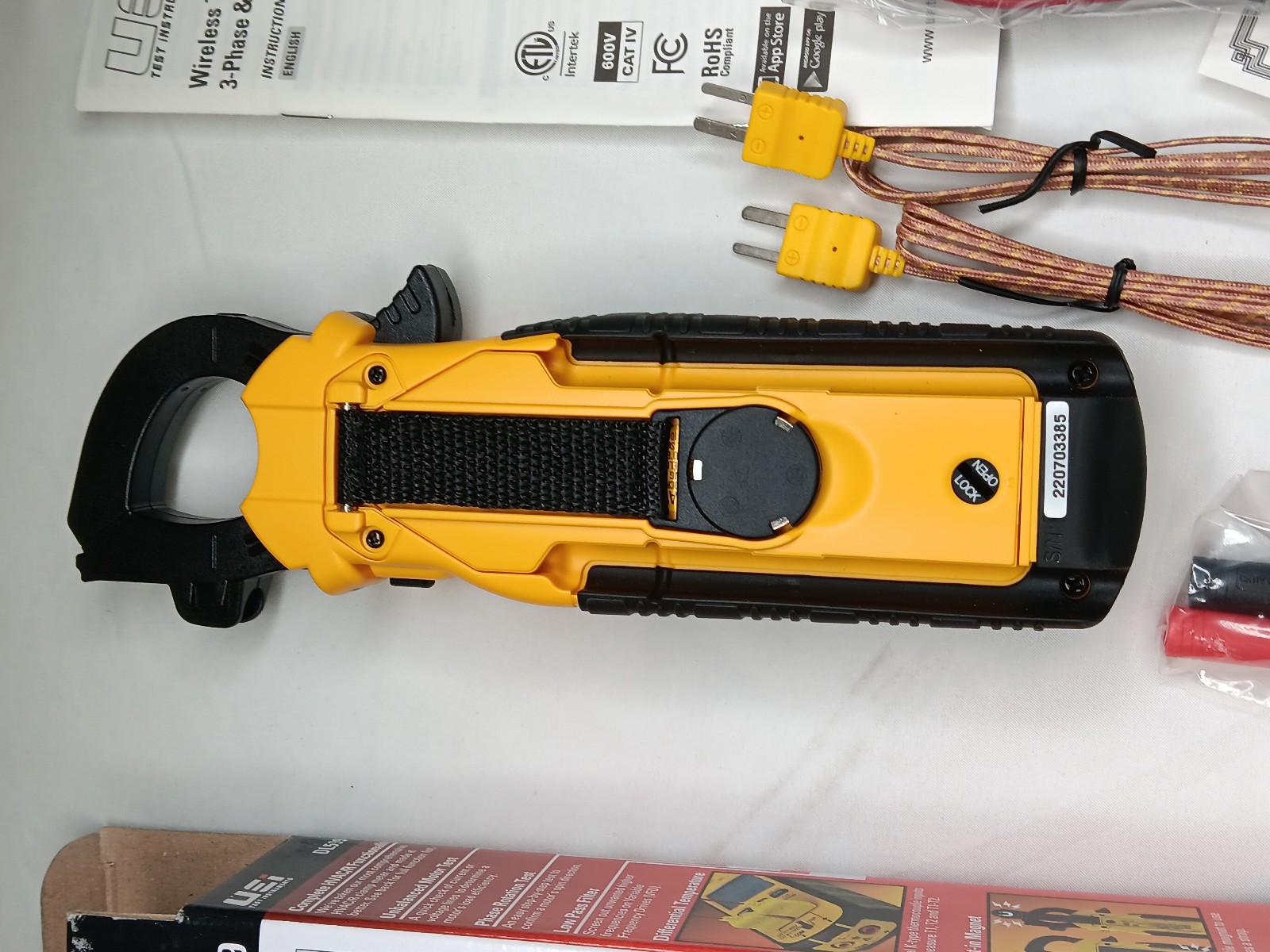 UEi DL599 Wireless TRMS Clamp Meter with Motor Testing