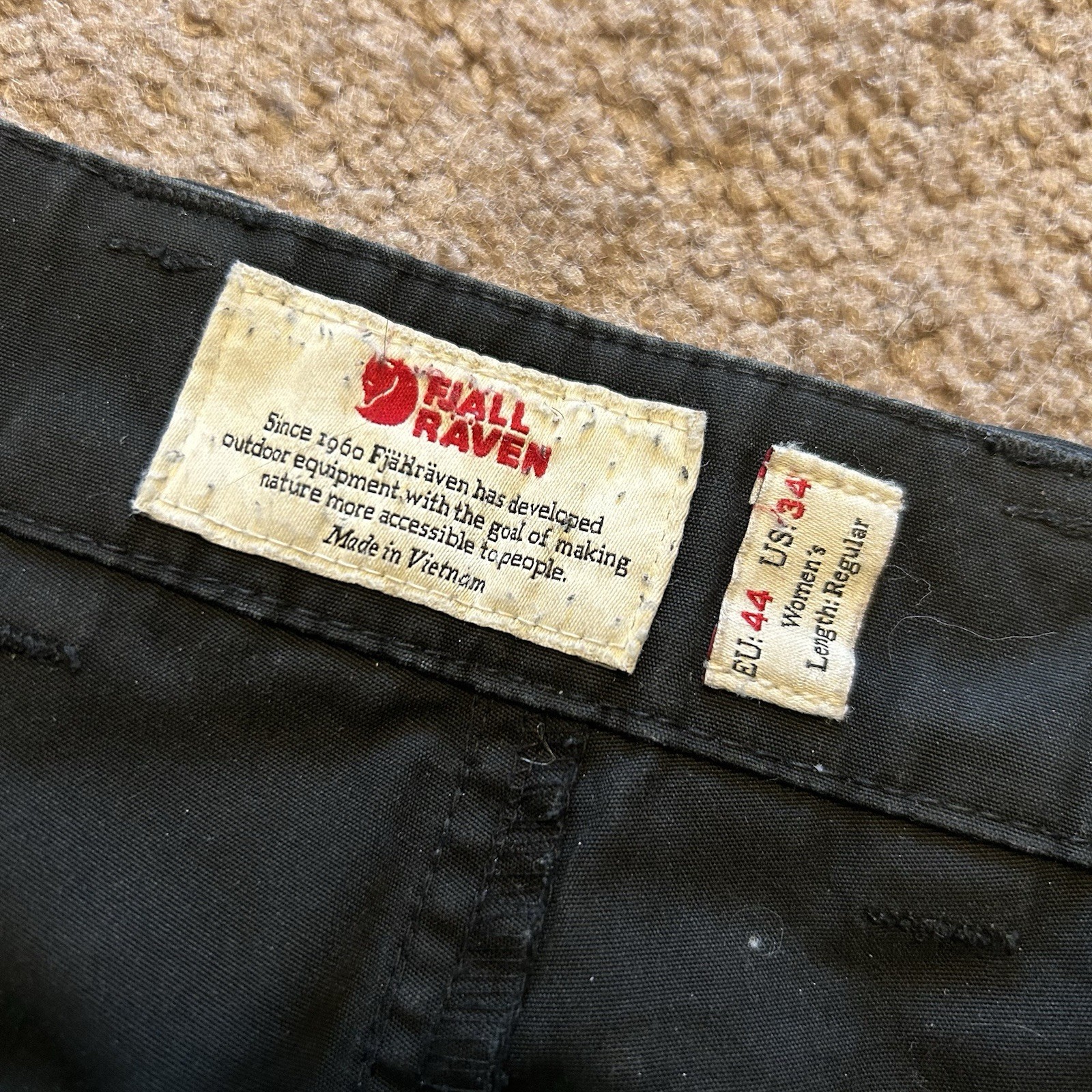 Fjallraven Vidda Pro Hiking Pants Women's Size 34