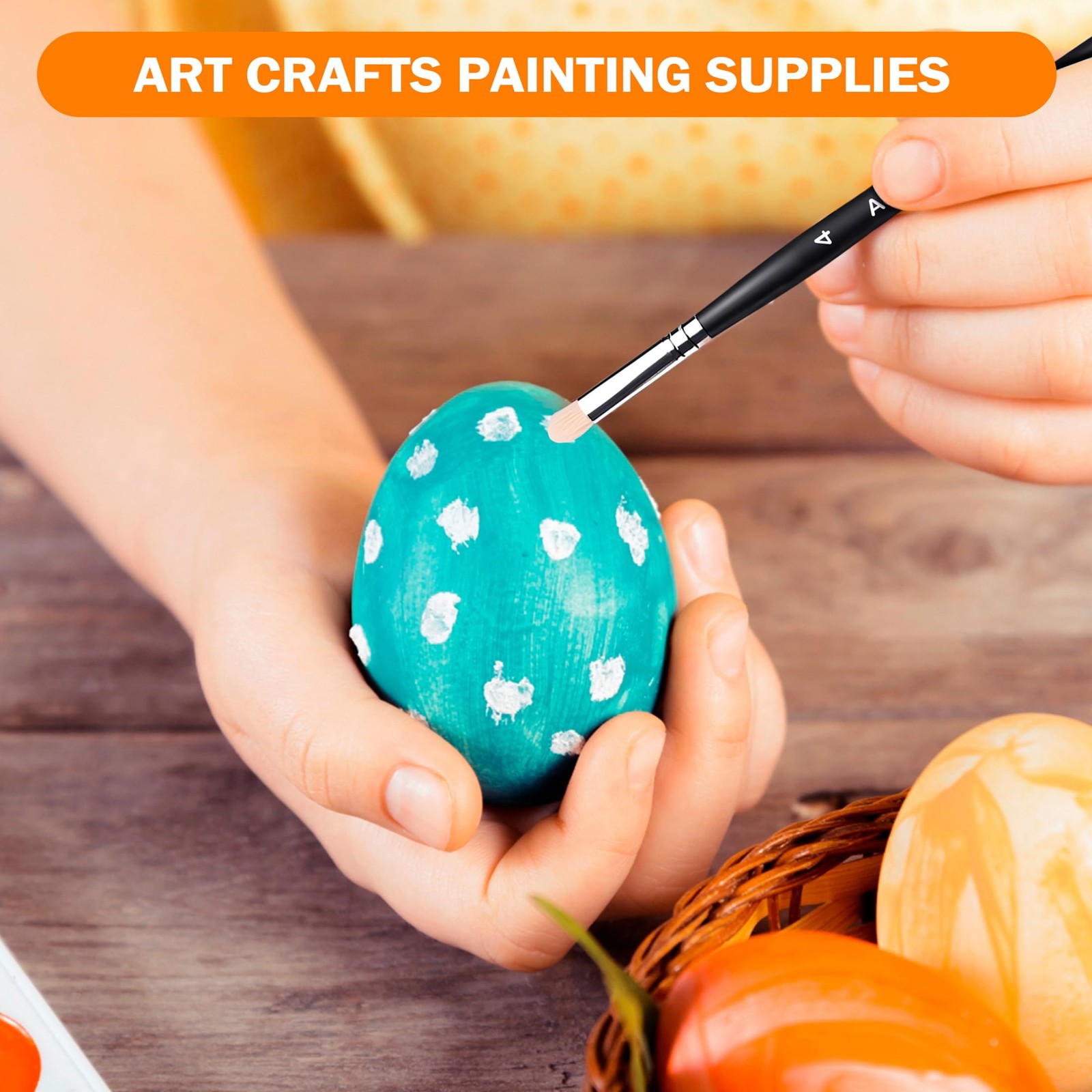 Miniature Brush Dry Brushes, Aoartix 15 Pcs Model Set for 15, Black