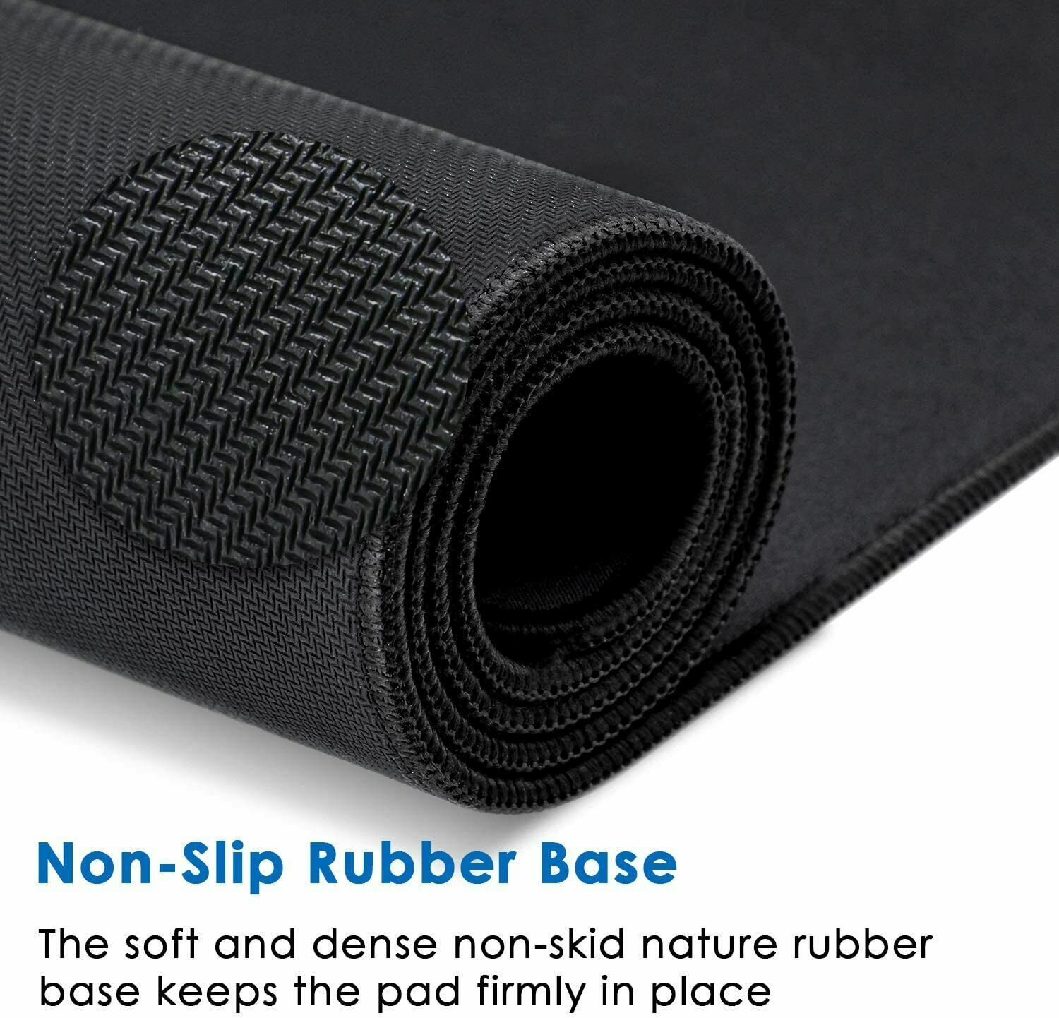 Large Extended Gaming Mouse Pad Mat Stitched Edges Non-Slip Waterproof Mousepad