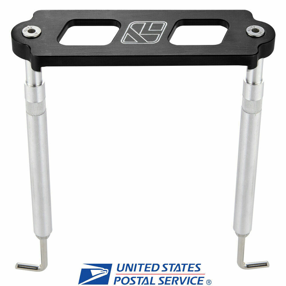 For Honda Civic Integra Battery Tie Down Hold Down Rod With Stainless Tray Hooks