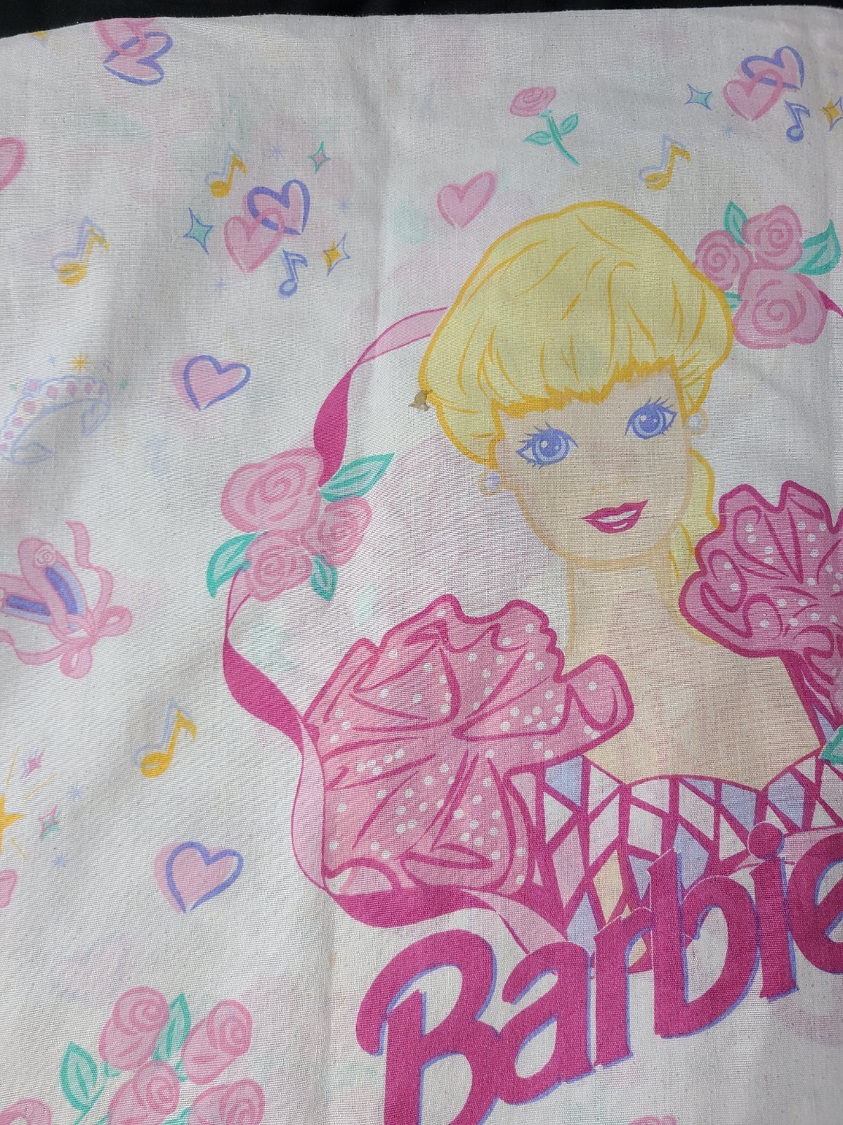 Vintage 4 Piece Barbie Ballerina Twin Bed Sheet Set 1995 Dan River