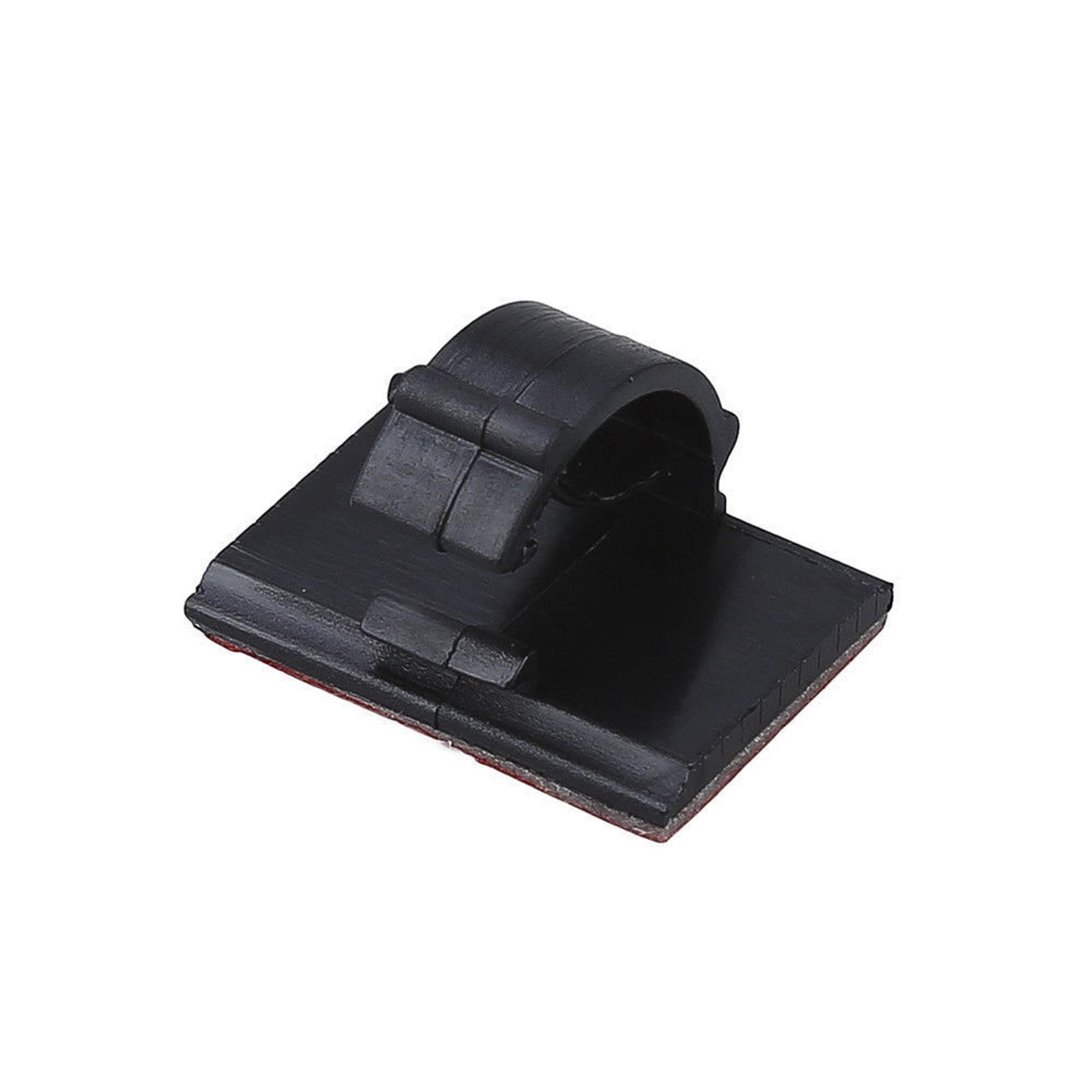 20Pcs Self-Adhesive Wire Tie Cable Clamp Clip Holder For Car Dash Camera Home
