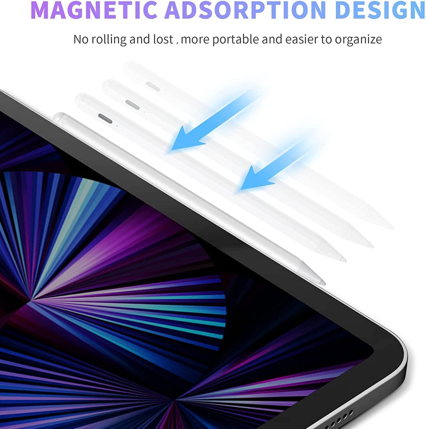 Stylus Pen for iPad with Palm Rejection Active Pencil FOR Apple iPad JAMJAKE