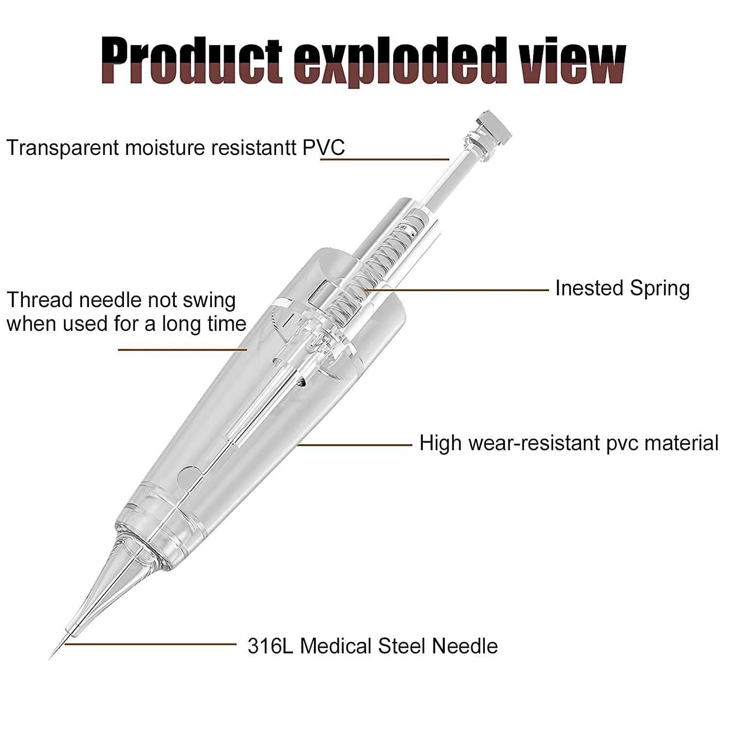 Permanent Makeup Wireless Tattoo Pen Kit for Eyebrow Lip Eyeliner Microblading