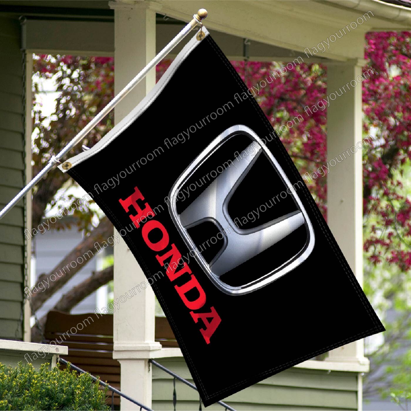 Honda Logo 3x5 ft Banner Car Racing Show Garage Man Cave Wall Sign Flag