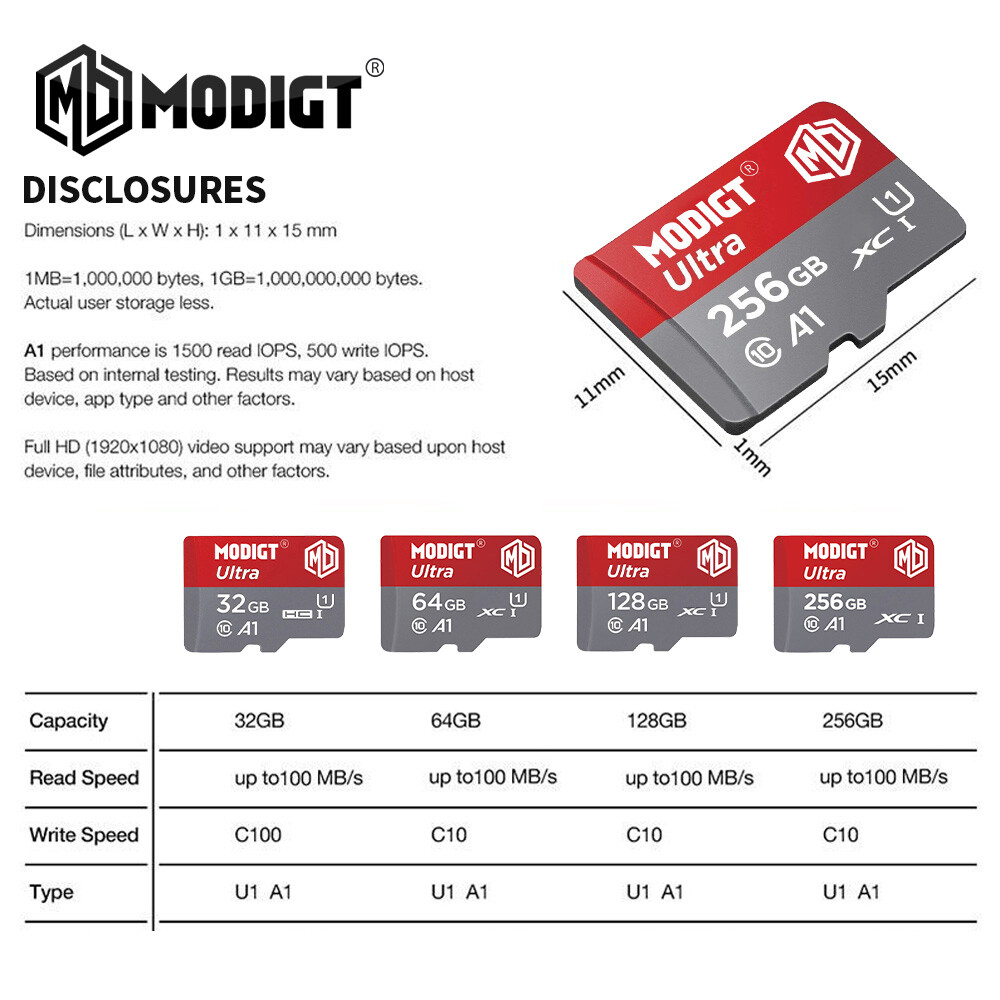 Micro SD Card Memory 32GB 64GB 128GB 256GB 512GB Lot Extreme Ultra NEW US