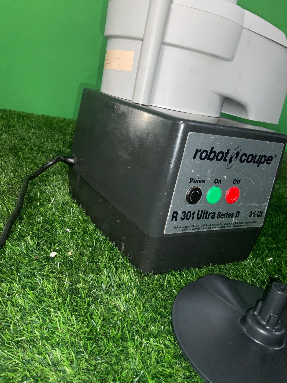 Robot Coupe R301 Ultra B Commercial 3.7L Food Processor 120V, NEW FEED 1691 1F