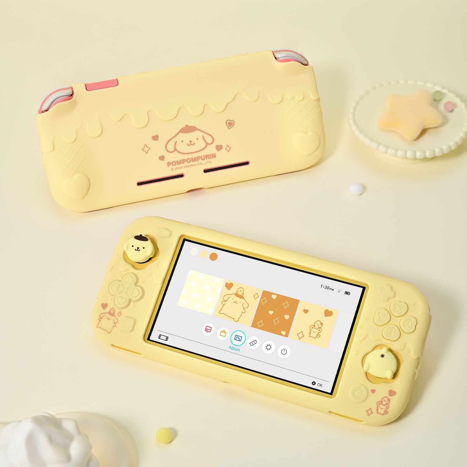 GeekShare X Sanrio Silicone Protective Case for Nintendo Switch LITE+Thumb Grips