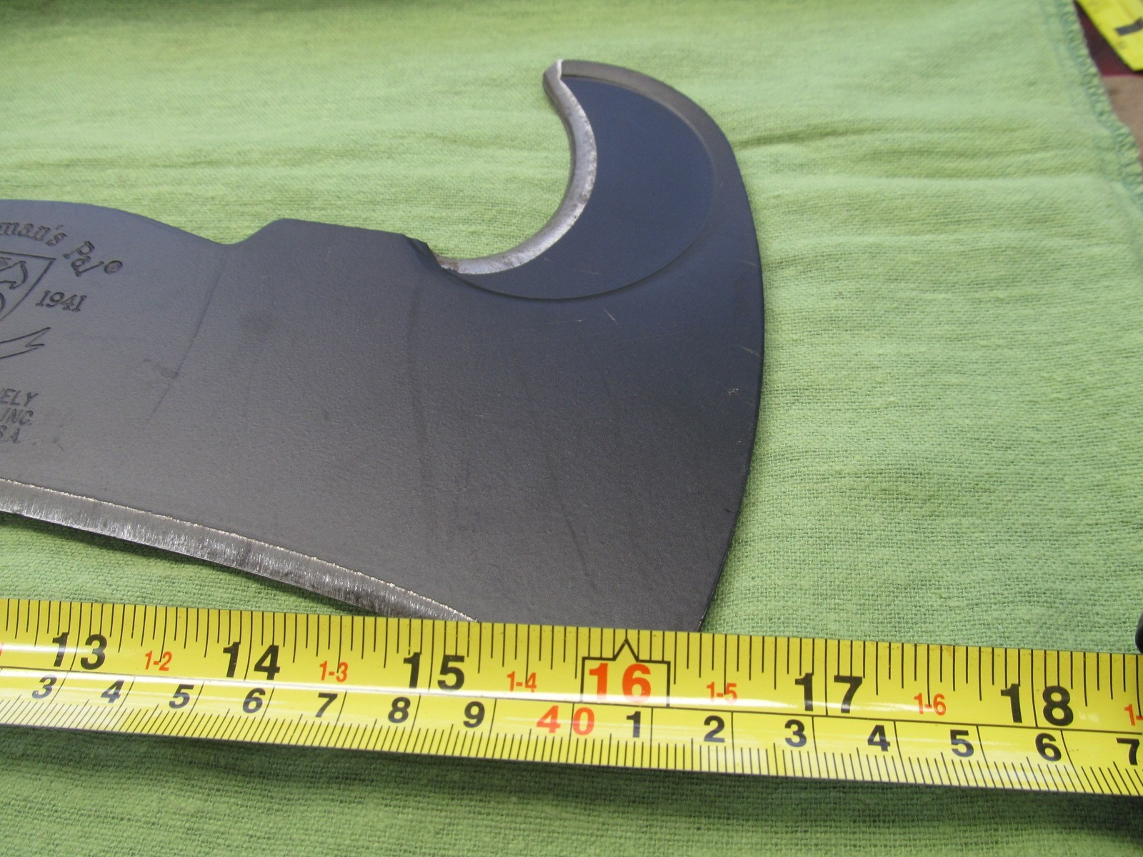 Woodman's Pal 481 Brush Axe - Never Used - No Sheath - Tag Still There