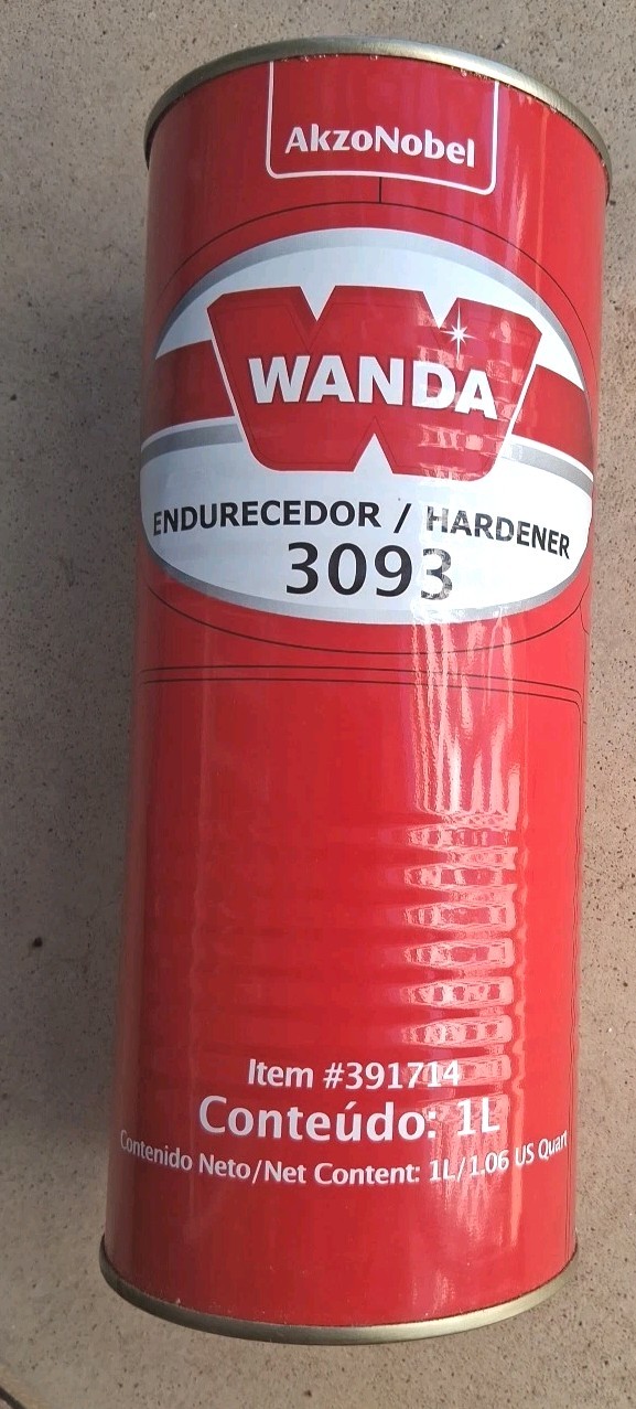WANDA Hardener 3093 Item 391714 1 Liter / 1.06 US Qt AkzoNobel