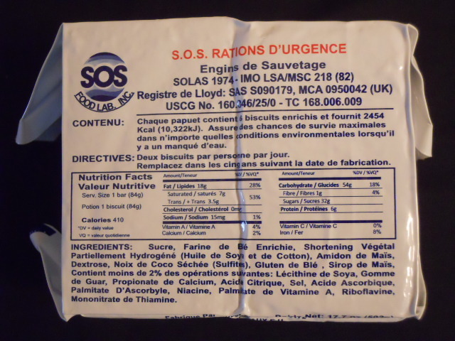 EMERGENCY FOOD SUPPLIES LOT OF 10/ 2400 Packs 60/400 Kcal Bars Survival Rations