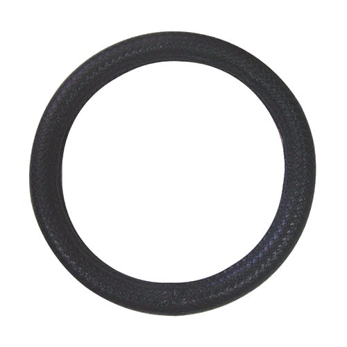 Steering Wheel Cover (18") - BLACK Woven Style - Freightliner Kenworth Peterbilt