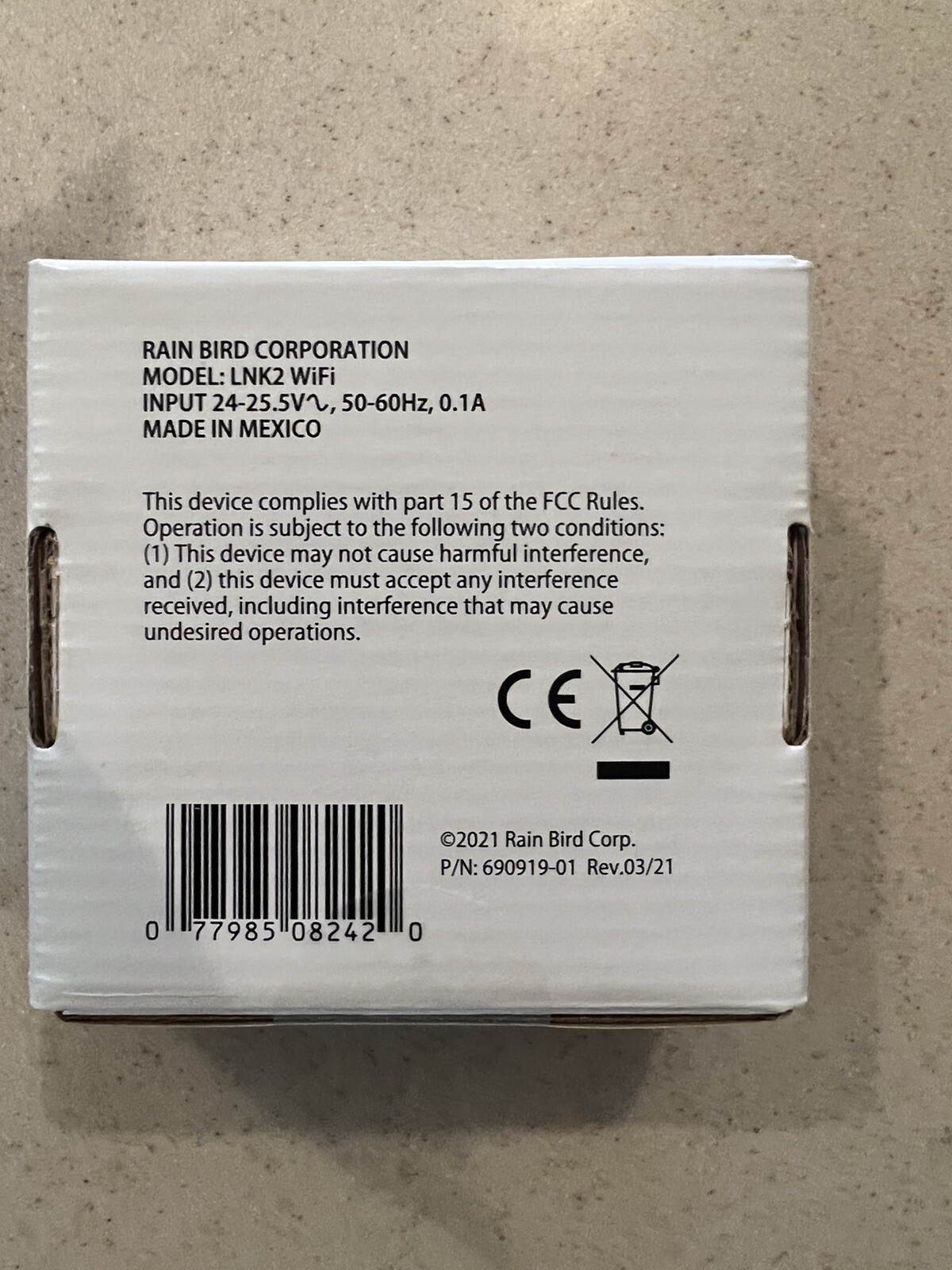 Rain Bird LNK2 WiFI Module