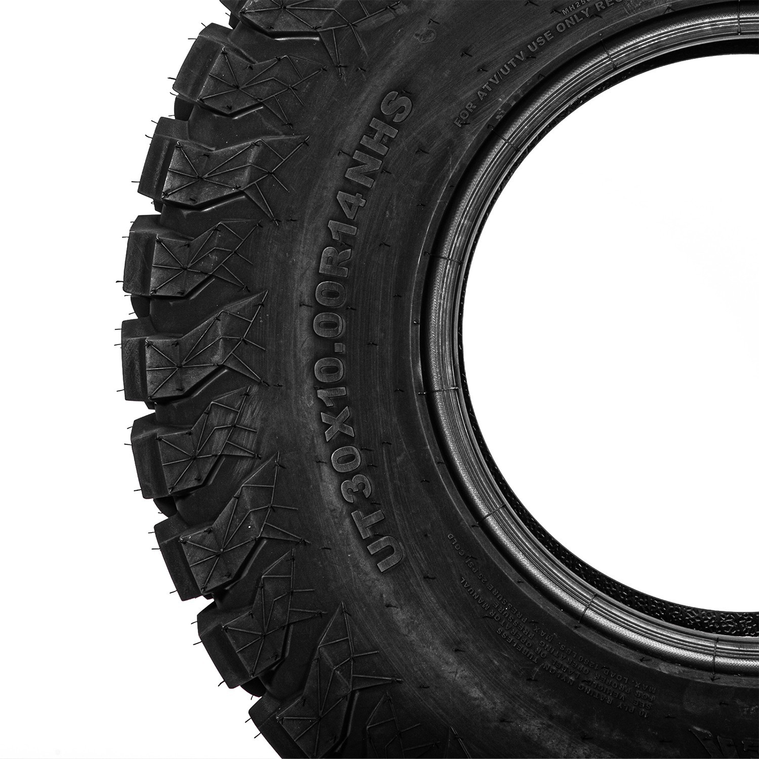 4X 30x10x14 ATV UTV Tires 10Ply 30x10-14 Radial 30 10R 14 All Terrain Tubeless