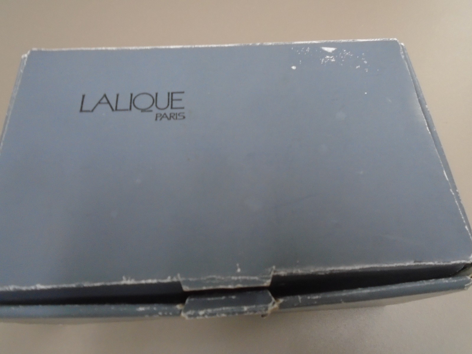 Lalique Paris Sparrow/Dove, Bird, Figurine, Frosted Crystal Art Glass