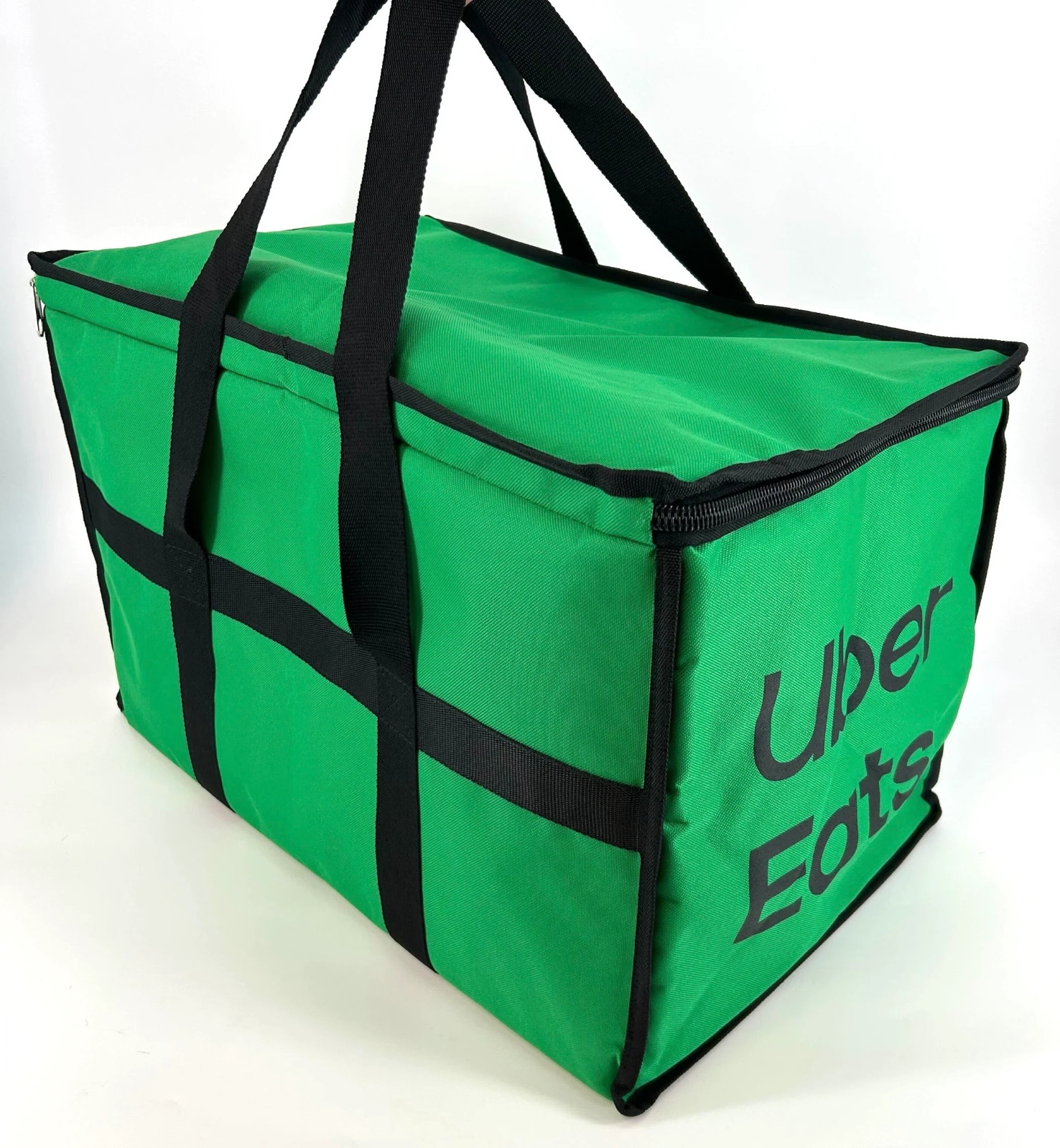 UBER EATS Insulated Zippered Delivery Bag Size: 21"W x 19"H x 13"D