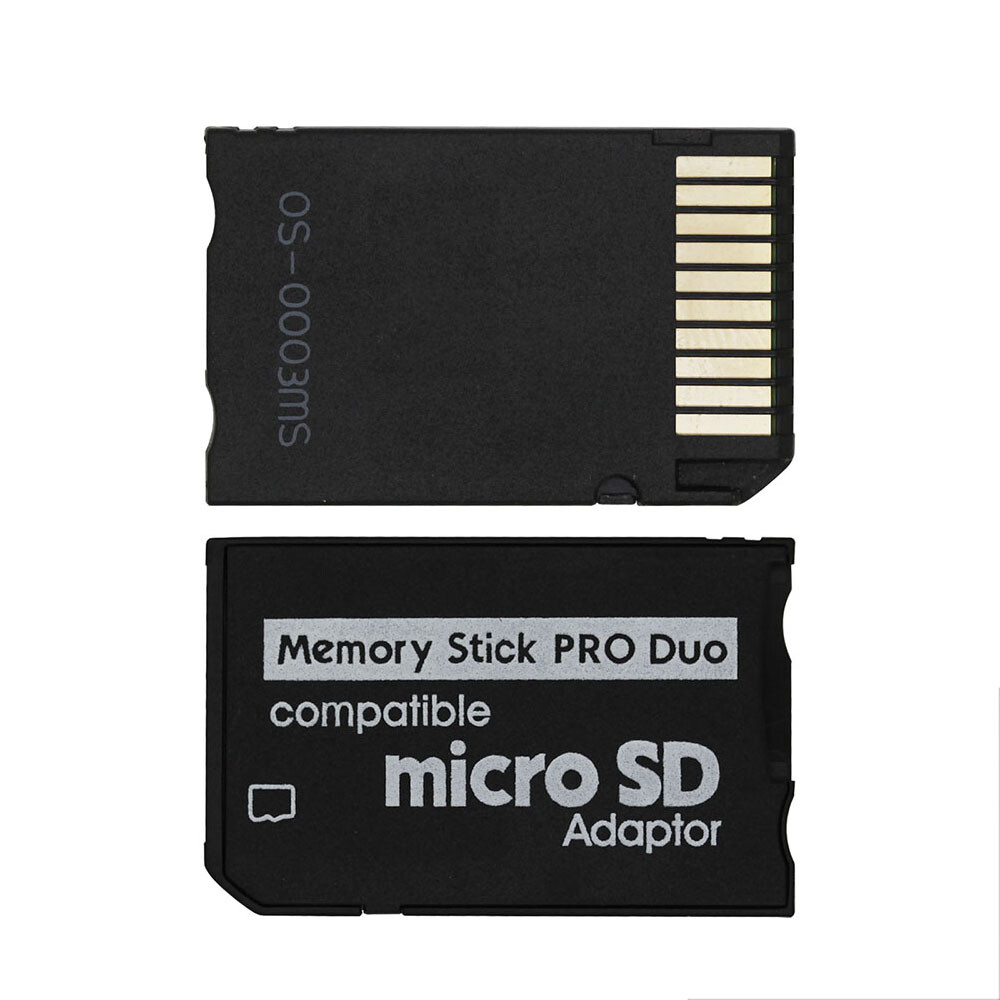 Memory Stick Pro Duo Adapter Converter Camera PSP Micro SD SDHC TF Card Reader