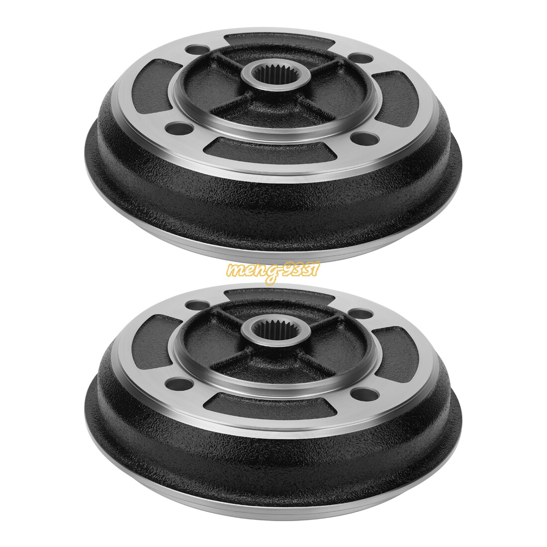 2 X Front Brake Drums for Kawasaki Mule 2010 2500 2510 1990 1993-2001 41038-1219