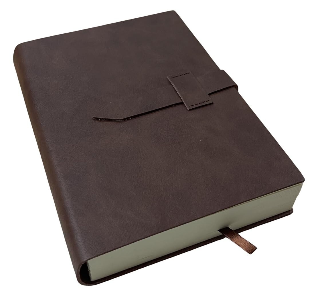 ARTHUR JOURNAL Cowhide Leather Book MORGAN 661 Pages Diary Memorabilia