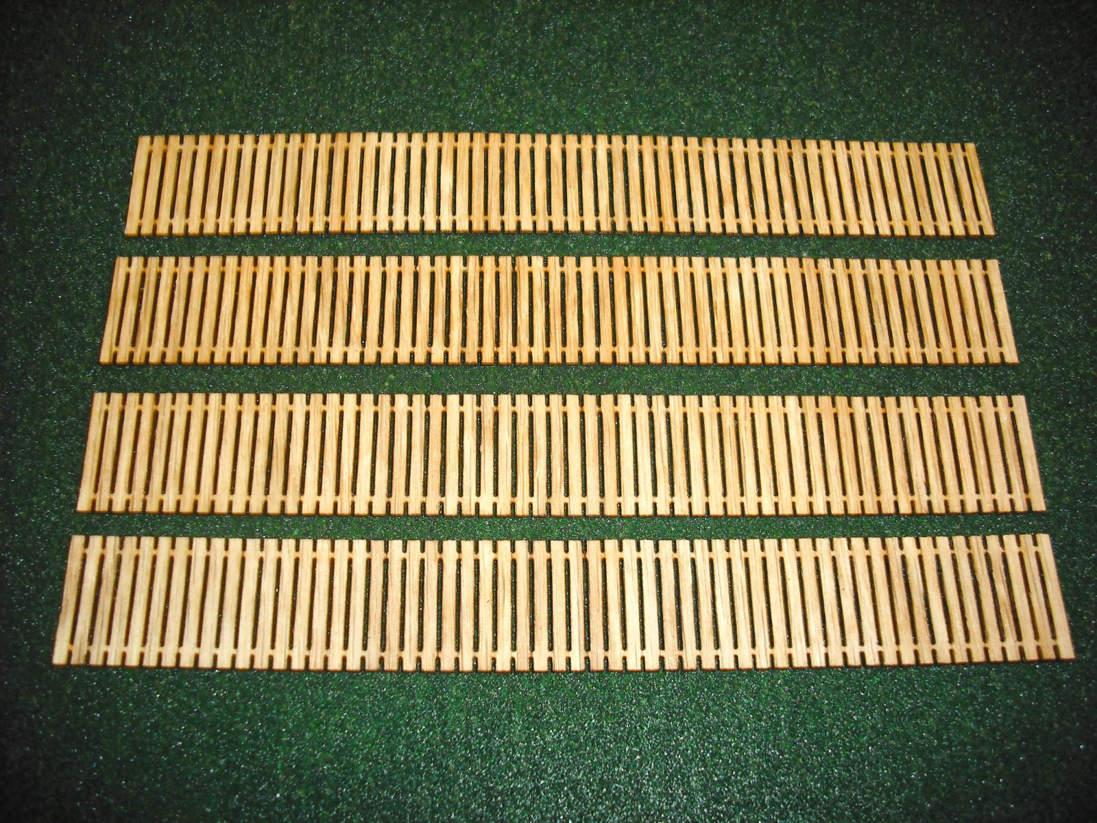 HO Scale **Laser Cut** Custom Fence 152 Scale Feet