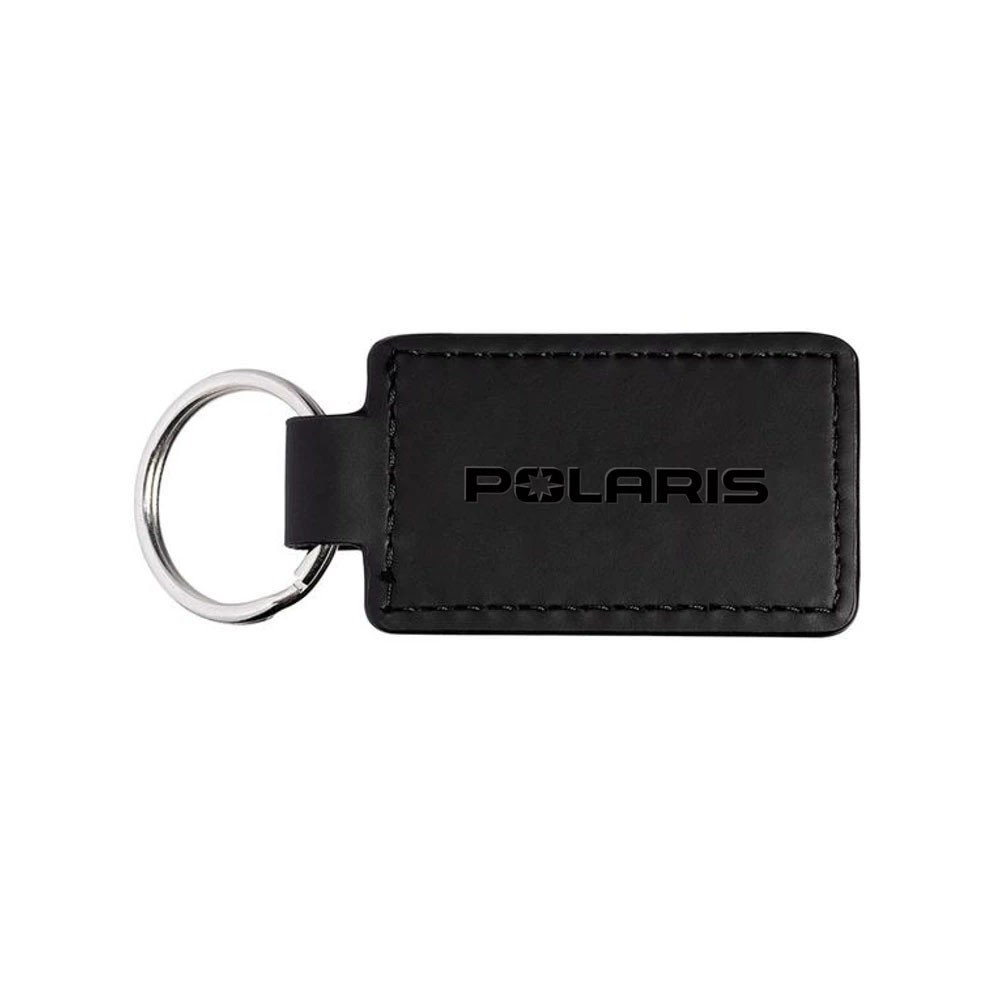 Polaris Leather Key Chain Lightweight Key Ring Accessory