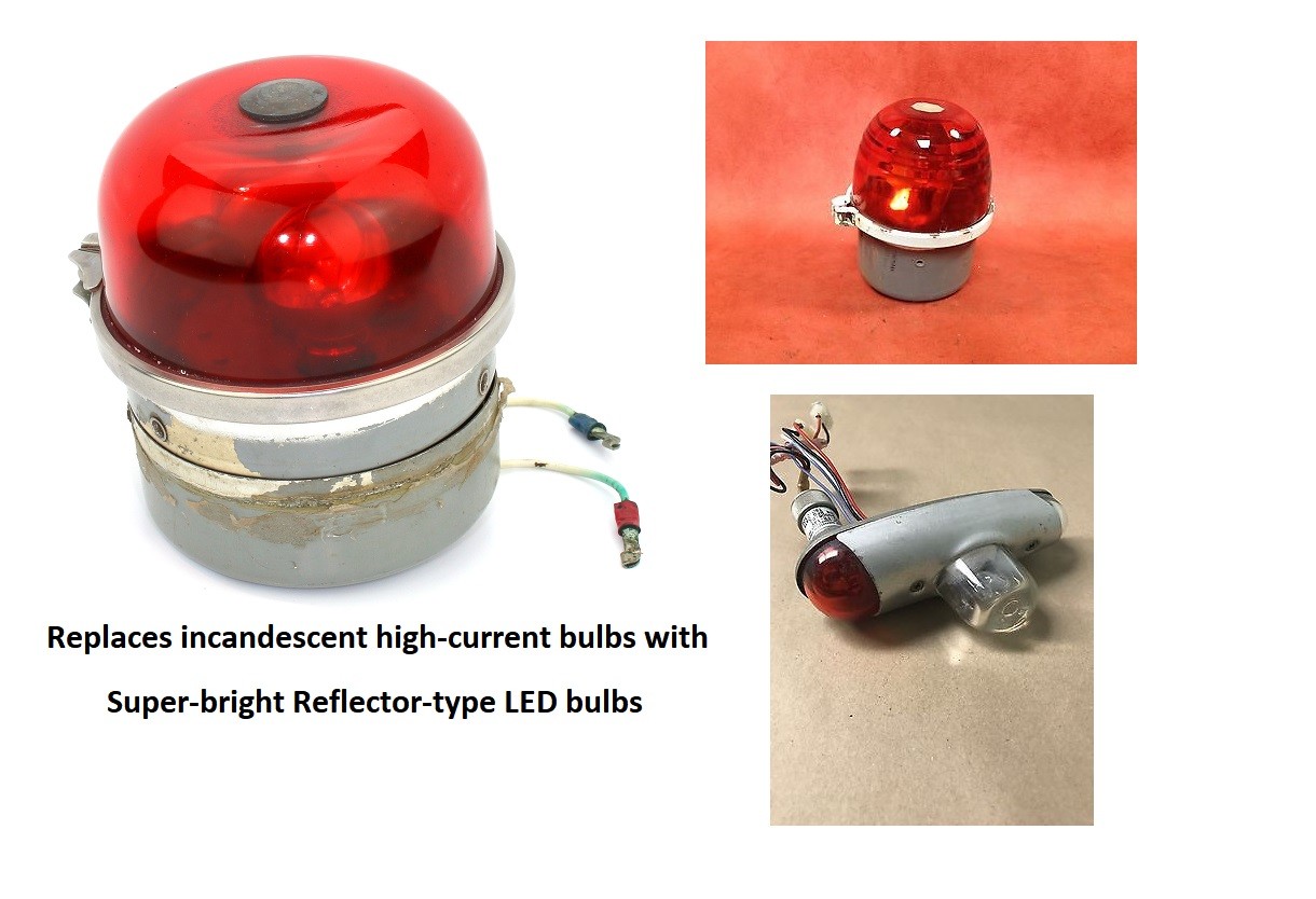 Whelen Grimes Nav Light Bulb SET RA-7512 W1290 Position LED Bulbs - 12V or 24V