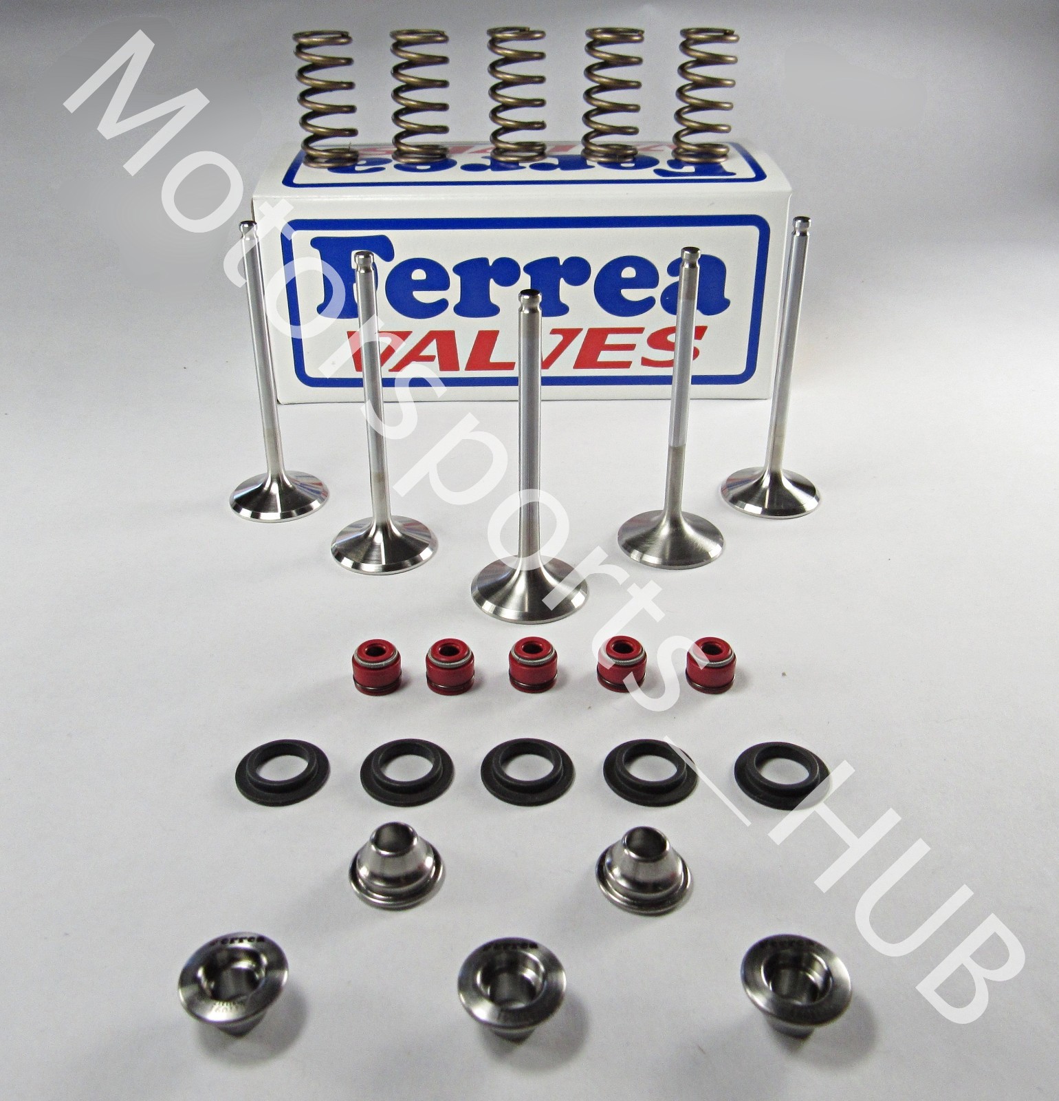 Yamaha YZ450F YZ 450F Head Stock OEM Ferrea Intake & Exhaust Valves Seals 03 -09