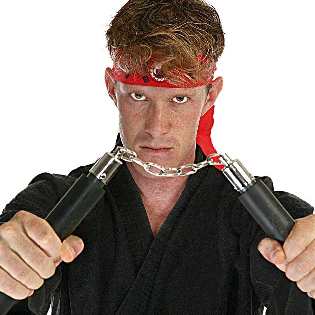 TOPOINT Nunchuck,Safe Foam Training Nunchucks/Nunchakus with Steel Chain for Kid