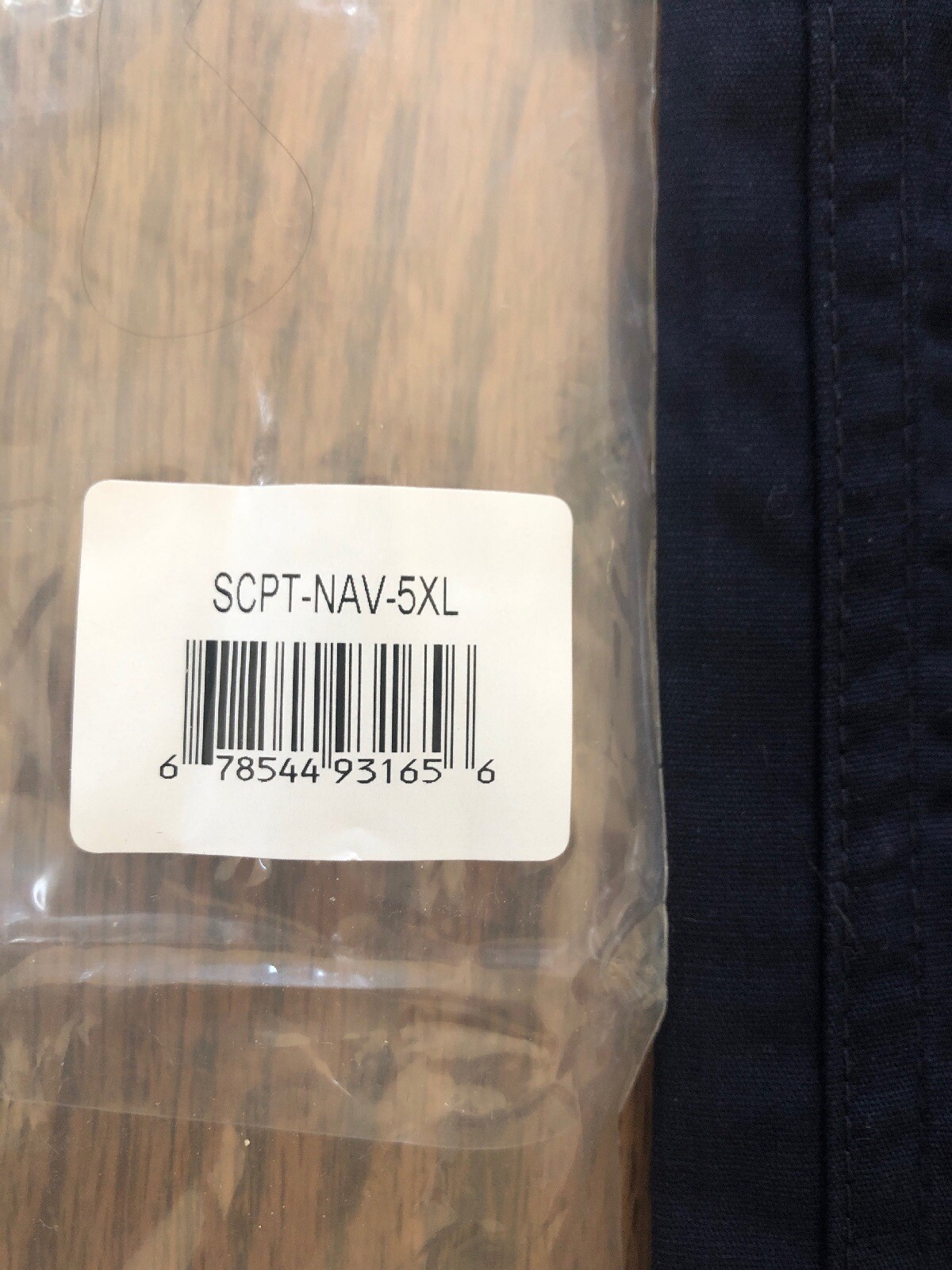 NEW Scrub Pants By Uniform Works - Chef Works - Baggy Navy Blue "5XL" Unisex D3