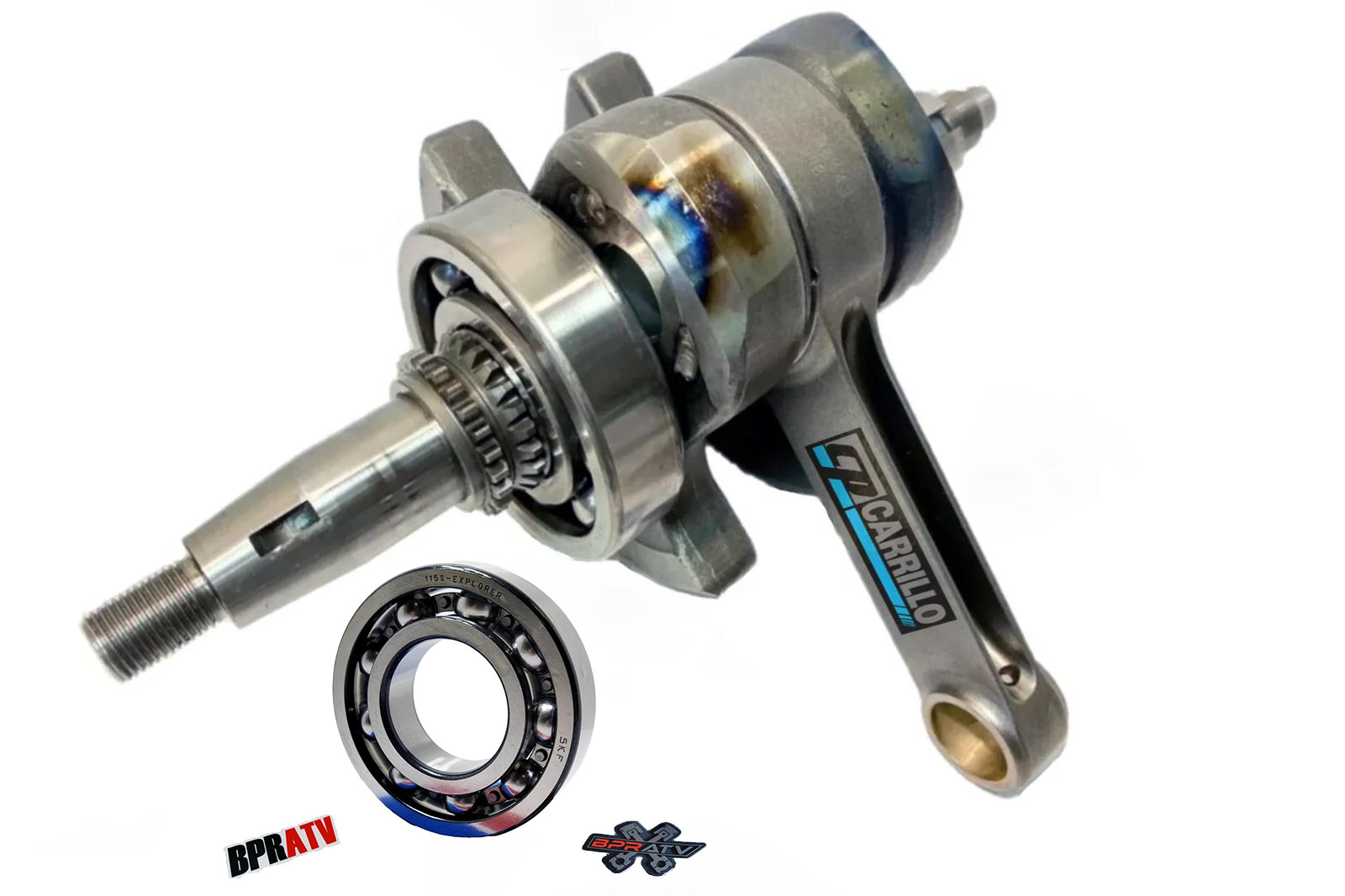 Yamaha Raptor 700 +5mm Stroker Crank CP Carrillo Rod BPRATV HD Racing Crankshaft
