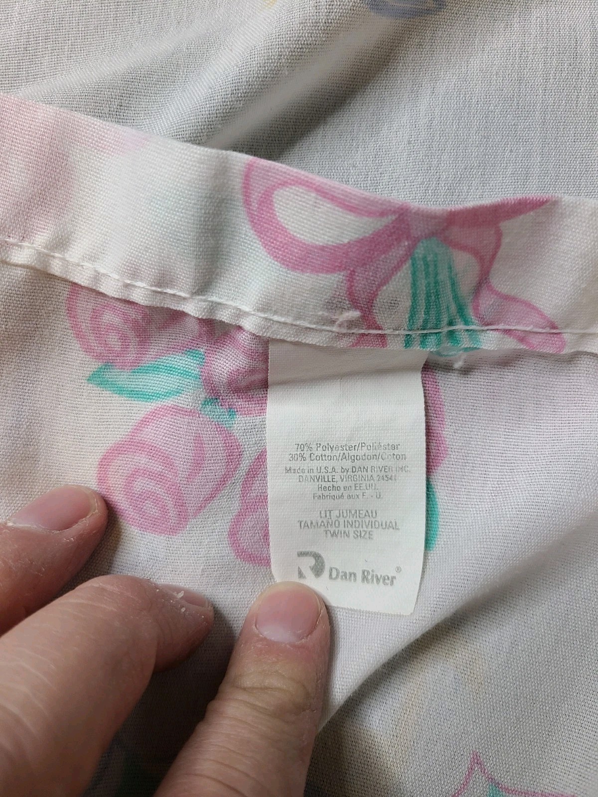 Vintage 4 Piece Barbie Ballerina Twin Bed Sheet Set 1995 Dan River