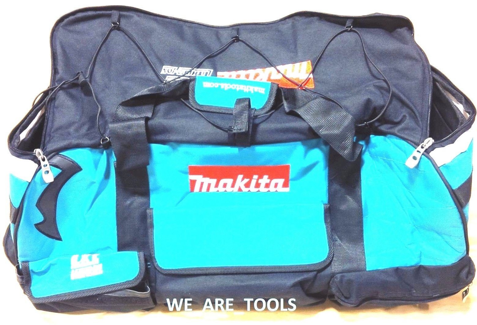 Large Makita Bag/CaseHeavy Duty Canvas 831269-3 W Wheels Handle For 18 Volt 18V
