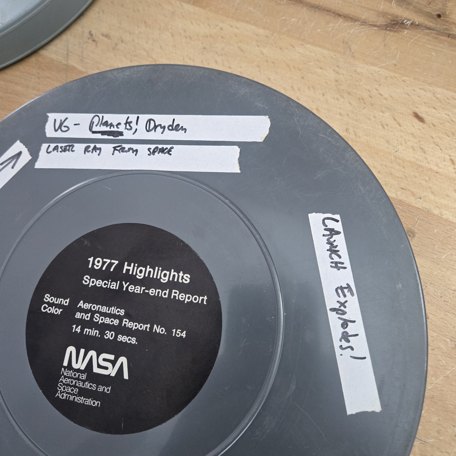 Vintage Official NASA Reel to Reel 16mm Collection *6 Total Films* Apollo 1970s