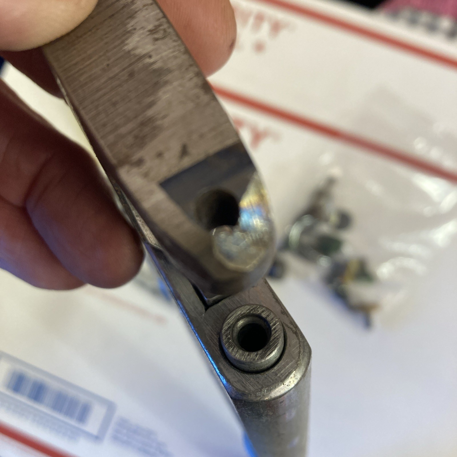 Belly Tank Race Car Hand Rivet Squeezer W/Die 3/16 Shank Aircraft Aviation Tool