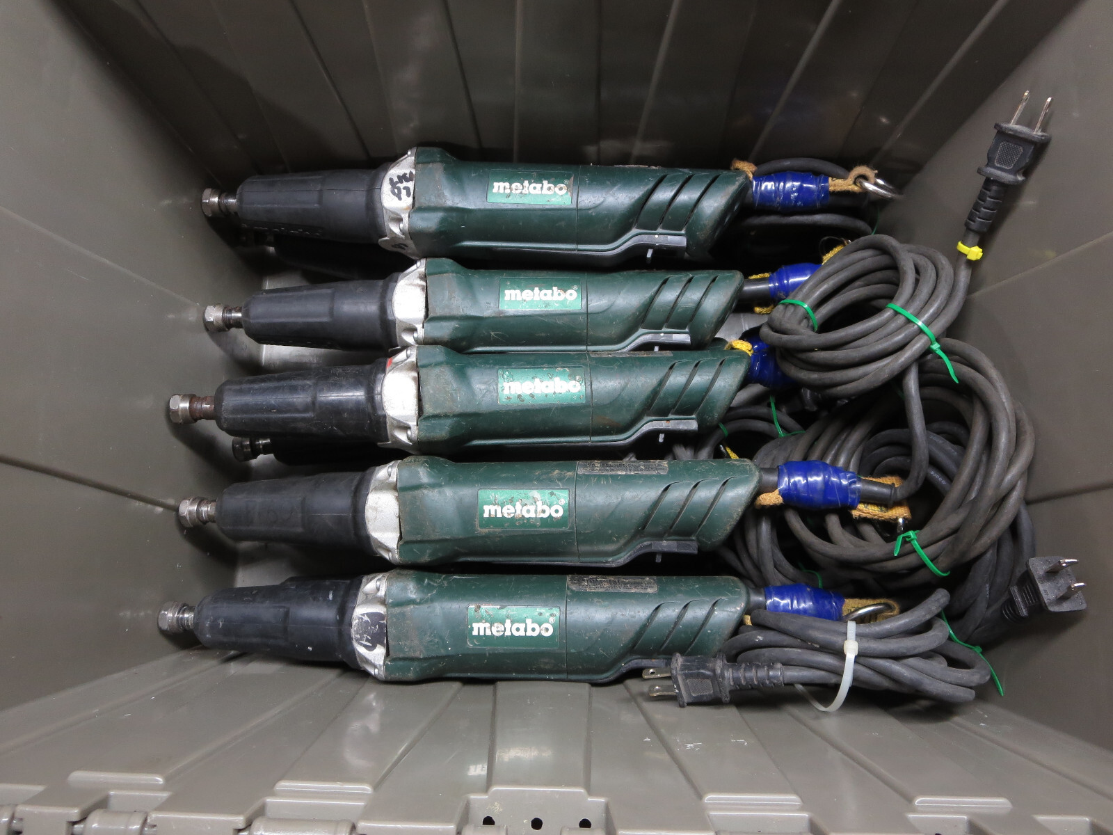 1 Ea. Metabo GP400 Die Grinder w/ Tool Lanyard 25,000 RPM 120v 3.5A 2 in.