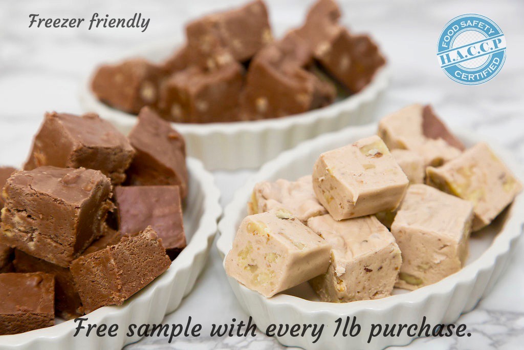 Gourmet Dark Chocolate Certified Fudge Many Flavors 0.75 Free Gift Wrapping