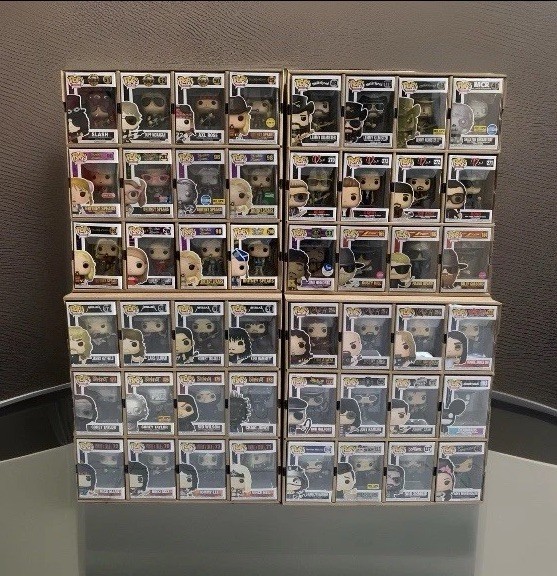 Funko Pop Display shelf Kubbie FOUR PACK...economy naked version!