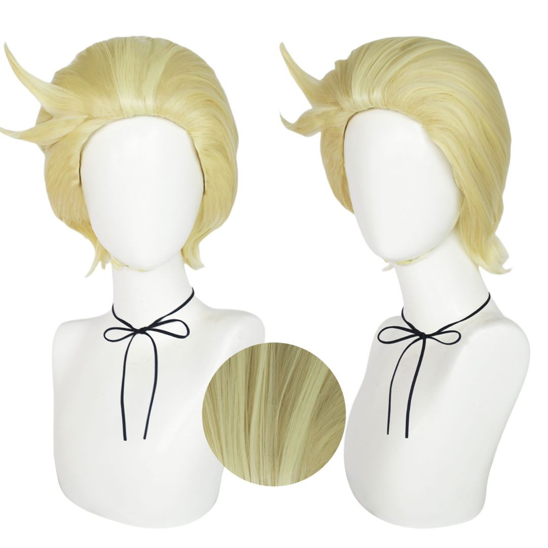 Hazbin Hotel Lucifer Morningstar Cosplay Wig party hair Synthetic Costume Wigs