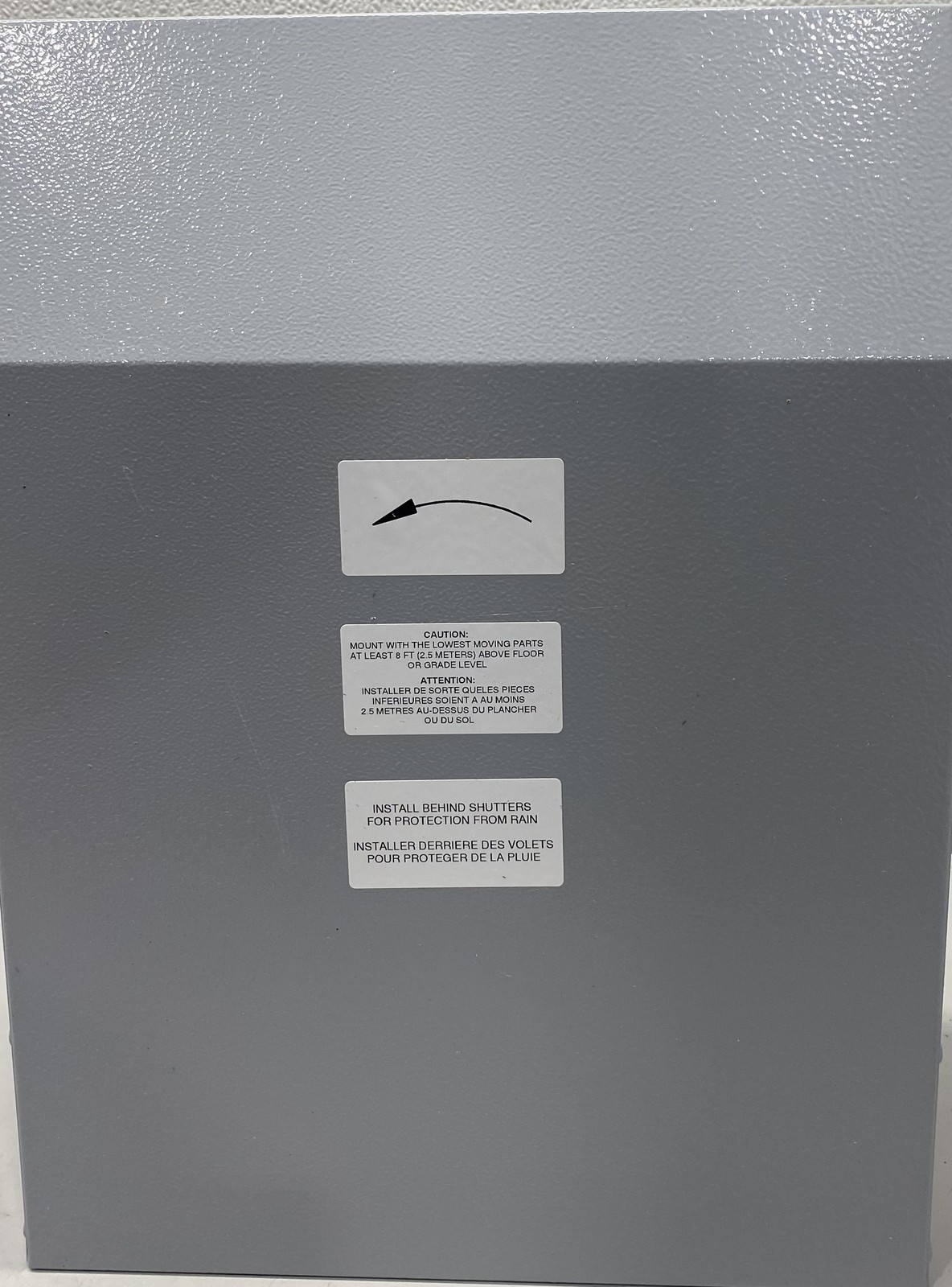 EXM External Wall Mount Exhaust Duct Fan 6 inch exm150