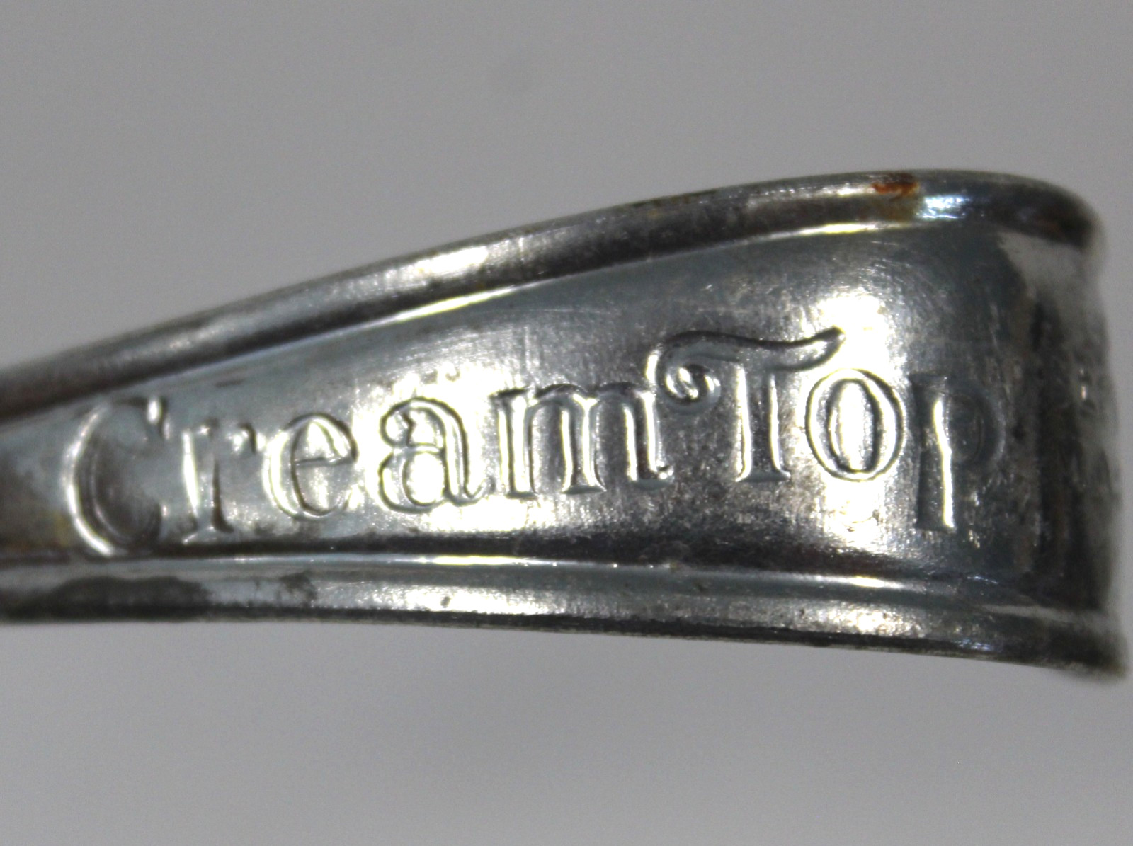 Antique Cream Top Milk Bottle Spoon - Marked: Pat. 1925 New Old Stock