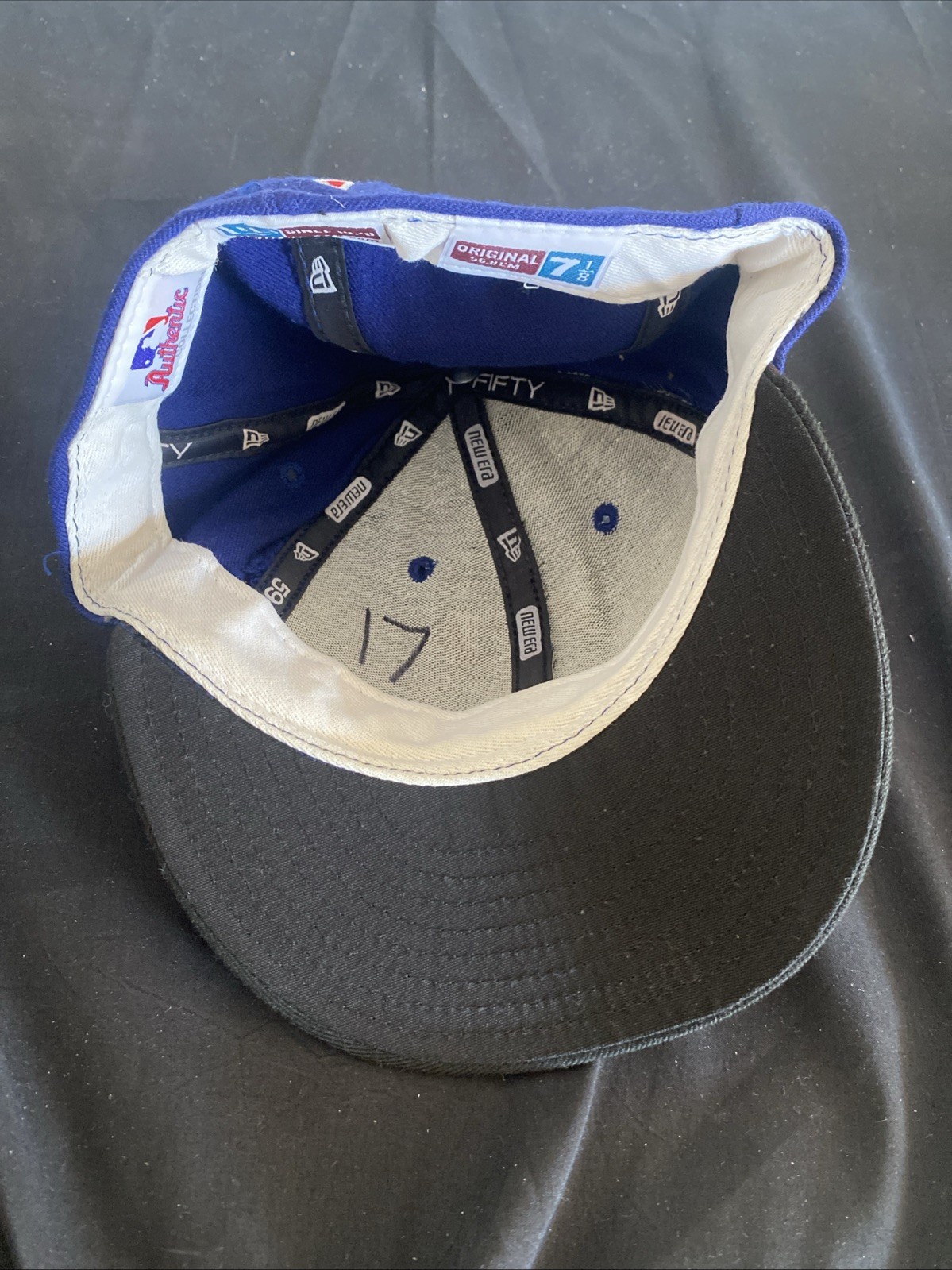 Doug Davis September 11, 2002 Texas Rangers Game Used Hat GU1