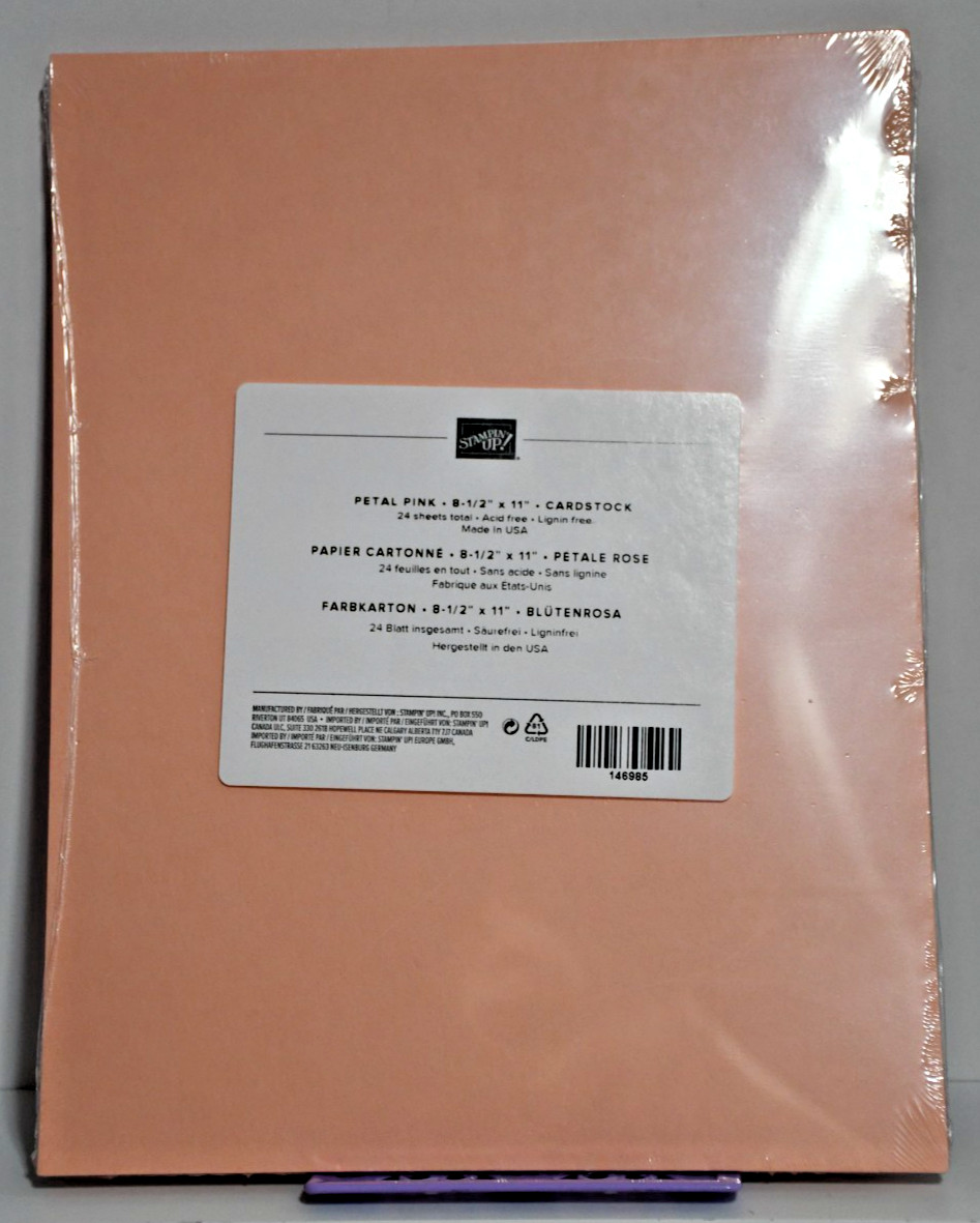 Stampin' UP! 8 ½ x 11 Cardstock – Most Retired – NIP – Many Colors – You pick 1