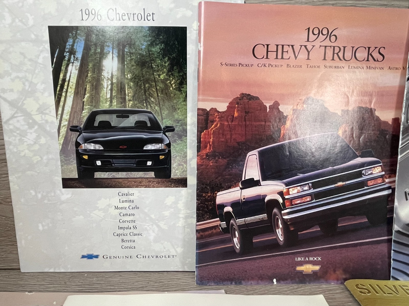 LOT Vintage Car Brochures Mustang Chevy Trucks Explorer Silverado Mercury more