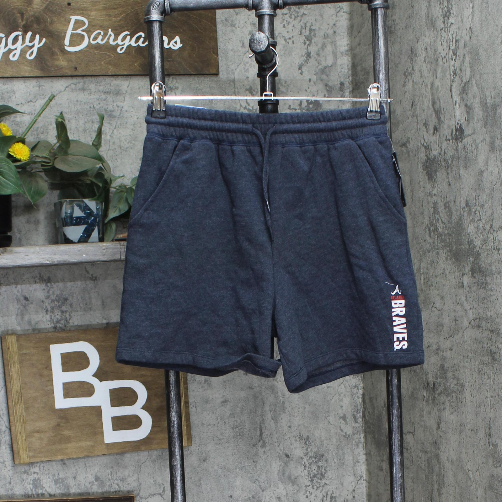 campus Lifestyle Ladies MLB Atlanta Braves Fleece Shorts CL-MLB-SHORTS S-2XL