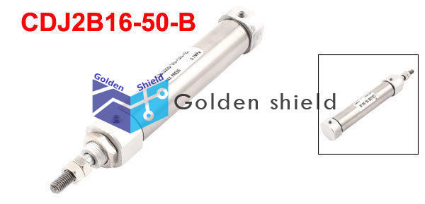 CDJ2B16-50-B Stroke Screwed Piston Rod Pneumatic Air Cylinder 16mm Bore 50mm✦Kd