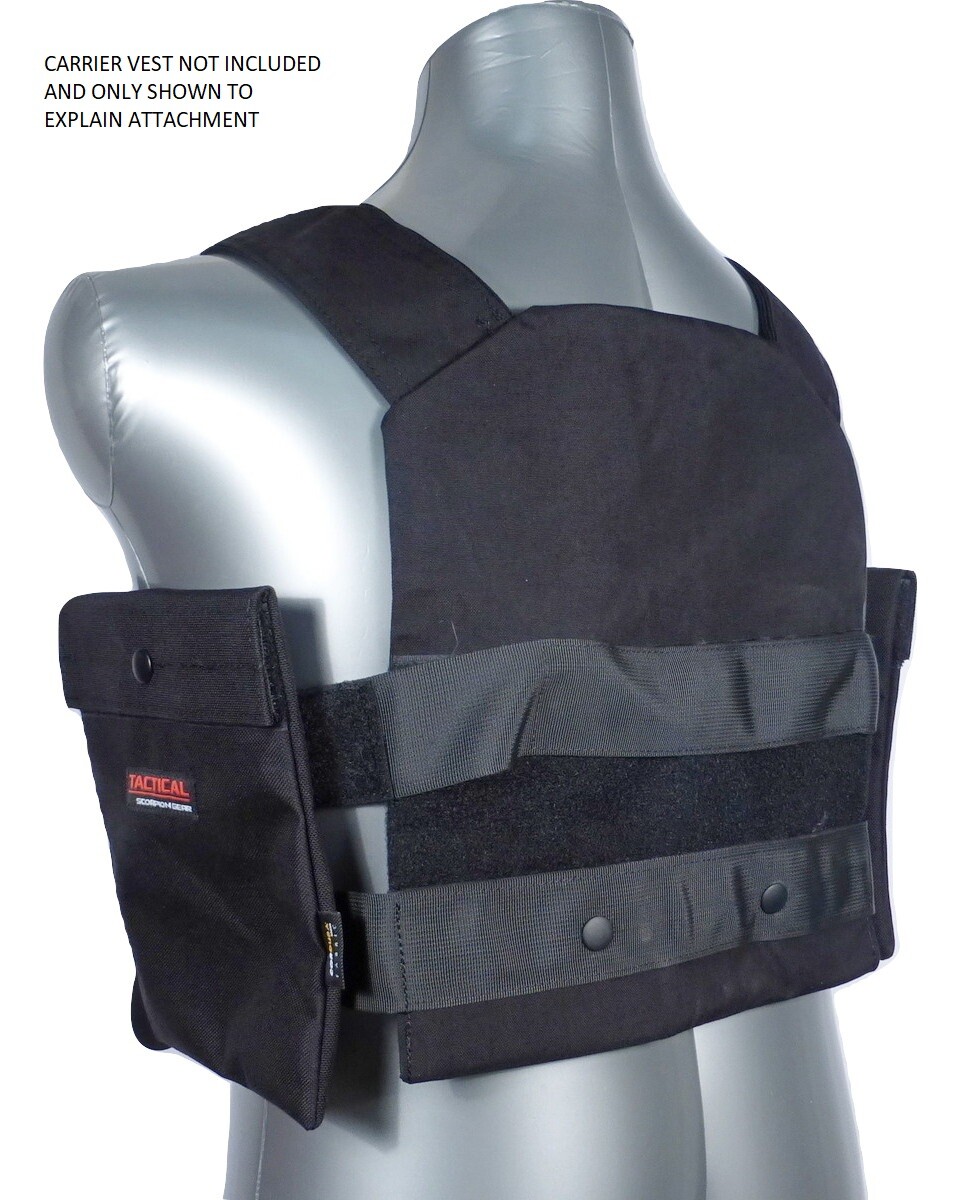 Tactical Scorpion Gear Body Armor Side plates attachment AR500 Bobcat Concealed